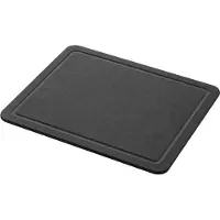 ComBekk Snijplank met sapgeul Medium - 100% Gerecycled - Microplasticvrij - Antibacterieel - Vaatwasserbestendig - 20 x 30 cm - zwart