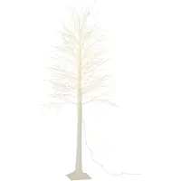 J-Line decoratie Boom 2000 Led - metaal - wit - large