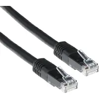 ACT IB9903 LSZH U/UTP CAT6 Patchkabel Zwart - 3 meter
