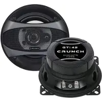 Crunch GTI-42 3-weg triaxiale inbouwluidspreker 100 W Inhoud: 1 paar