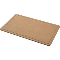 ComBekk Snijplank met sapgeul XL - 100% Gerecycled - Microplasticvrij - Antibacterieel - Vaatwasserbestendig - 53 x 32.5 cm - naturel