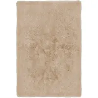 Lizzely Garden & Living Vloerkleed hoogpolig beige tapijt 200x300cm vloerbedekking