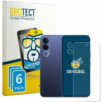 BROTECT - Screenprotector voor Vivo V70 FE (Voor+Camera) - Folie Beschermfolie transparant 6 Stuks
