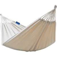 Potenza Hangmat - 2 persoons - EXTRA STEVIG - UV bestendig -incl opbergtas - Crème - XL