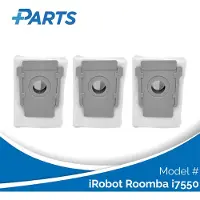 Plus.Parts iRobot Roomba i7550 stofzuigzakken (3-delige verpakking, )