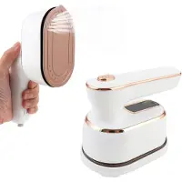OKWISH Kledingstomers – Elektrische Kledingstomer Met 180° Draaibaar Handvat, Groot Waterreservoir, Veilig En Compact Voor Reizen – Wit – ABS