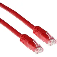 ACT IB9551 LSZH U/UTP CAT6 Patchkabel Rood - 1,5 meter
