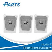 Plus.Parts iRobot Roomba Combo j7+ Stofzakken (3 Stuks, alternatief voor 4626194 / 4640235)