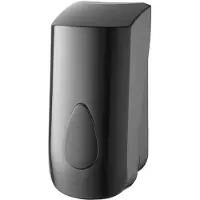 Plastiqline zeepdispenser 900ml navulbaar PQBSoap9 - zwart