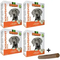 Biofood BF Petfood Schapenvet Bonbons Maxi | Zalm met Fricandel voor Honden