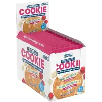 Applied Nutrition Critical Cookie Box - 12 cookies - White Chocolate Raspberry