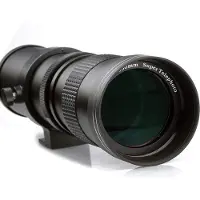 Andoer 420-800mm F8.3-16 super telelens zoomlens voor Nikon F-mount AI camera