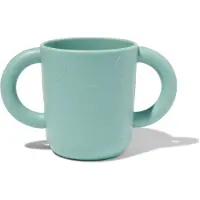 HEMA Beker met handgrepen blauw