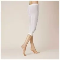 Kunert Velvet 40 Capri Dames Legging - White - Maat 48-50