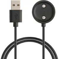 Kwmobile USB-oplaadkabel geschikt voor Suunto 9 PEAK Pro kabel - Laadkabel voor smartwatch - in zwart