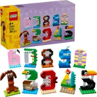 LEGO Birthday Numbers Construction Game 281 Pieces Veelkleurig Kinderen