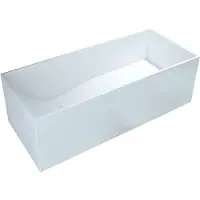Best design Experience solid surface vrijstaand bad 170x72x55cm mat wit
