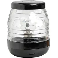 Osculati Klassieke mastlamp 360°, wit/wit, 12V, 11.135.01