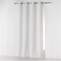 Hobby Hall Gordijnen-Kant en klaar- met ringen 140x260cm microfiber absolu wit