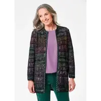 Goldner Vest Multicolor vest met opstaande kraag