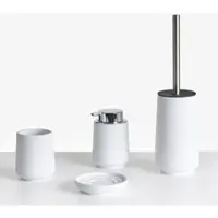 Beliani SUCHES - Badkameraccessoireset - Wit - Polyresin