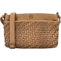 Hide & Stitches Crossbody Schoudertas Inspired by Illusion Zand