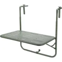 Home Style Homestyle Balkontafel - Tuinmeubelen - 60x43x70 cm Groen