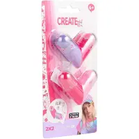 Canenco lippenbalsem speelgoed hartvormig voor kinderen multi kleuren.