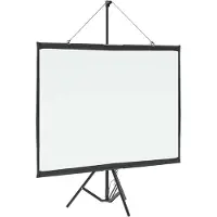 vidaXL Projectiescherm met statief 50 inch 4:3