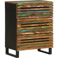 vidaXL Dressoir 60x34x75 cm massief acaciahout