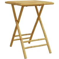 vidaXL Tuintafel inklapbaar 55x55x75 cm bamboe