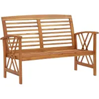 vidaXL Tuinbank 119 cm massief acaciahout