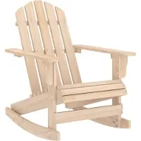 vidaXL Schommelstoel Adirondack massief vurenhout