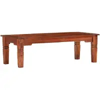vidaXL Salontafel 110x50x35 cm massief acaciahout