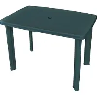 vidaXL Tuintafel 101x68x72 cm kunststof groen
