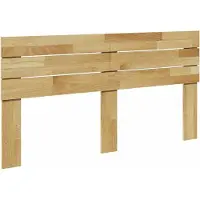 vidaXL Hoofdbord 160 cm massief eikenhout
