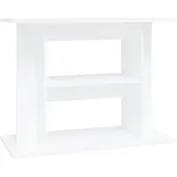 vidaXL Aquariumstandaard 80x35x60 cm bewerkt hout wit