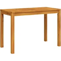 vidaXL Tuintafel 110x55x75 cm massief acaciahout