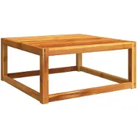 vidaXL Tuintafel 65x65x29 cm massief acaciahout