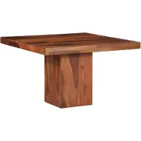 vidaXL Eettafel 120x120x77 cm massief acaciahout