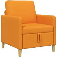 vidaXL Sofa met Opbergruimte Dongeel 72 x 78 x 87 cm Polyester
