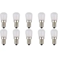 SPL E14 LED Lamp 1.5W - Warm Wit - 3000K - LED Buislamp P23 Opaal - 10 Stuks