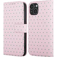 IMoshion Design Bookcase voor de Apple iPhone 13 - Happy Dots