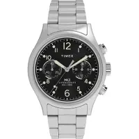 Timex Military Mk1 Heren Horloge Zilverkleurig TW2Y71000