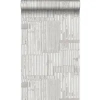 Origin Wallcoverings behang industriële golfplaten 3D gebroken wit - 347619 - 53 cm x 10,05 m