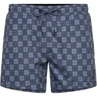HUGO Zwemshorts 'Aaron' blauw / opaal
