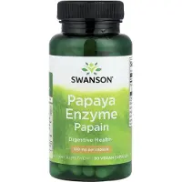 Swanson Health , Papaja Enzyme Papain, 100 mg , 90 Veggie Capsules