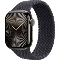 Apple Gevlochten solobandje voor de Watch | 38/40/41/42 mm - Maat 9 - Midnight
