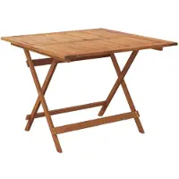 vidaXL Tuintafel inklapbaar 90x90x75 cm massief acaciahout