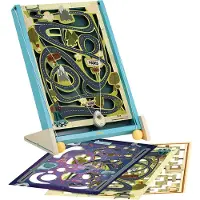 Vilac Labyrinthspiel - 35x44 cm - 3-in-1 - Holz - - One Size - Spiele
